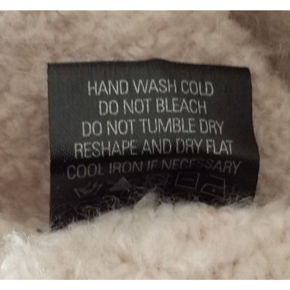 360Sweater Pink Vneck Long Sleeve Pullover Stretch Wool Blend NWT Size L - Picture 6 of 6